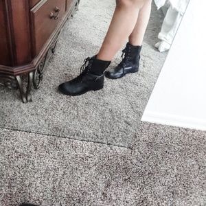 Black Combat Boots